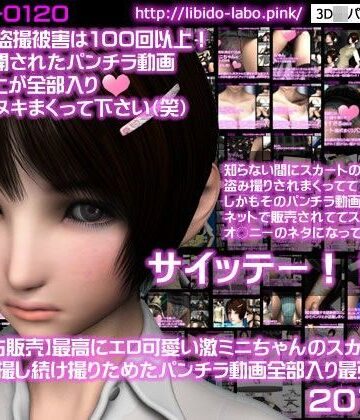 Libido-Labo【【FANZA独占販売】2017年版！最高にエロ可愛い激ミニちゃんのスカートの中を2年間も盗撮し続け撮りためたパンチラ動画全部入り最強パック！】制服❤評価