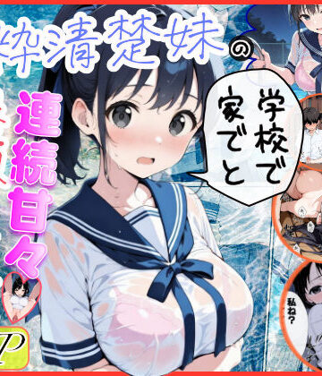 水彩みなも【純粋清楚妹のブラ透け事件から、学校で家でと連続甘々中出し懇願SEXした話】制服❤評価4.33