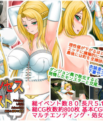 シロクロソフト【プリンセスクエスト 羞恥と屈辱の姫君】ファンタジー❤評価4.00