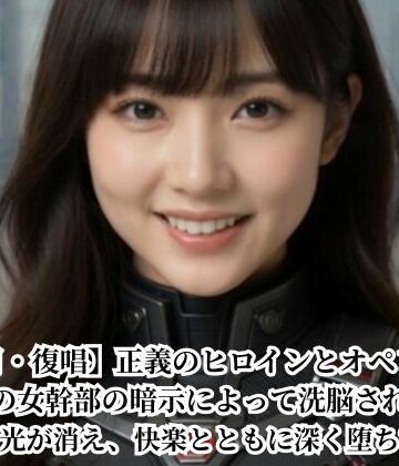 悪堕ち研究員【【虚ろ目・復唱】正義のヒロインとオペレーターが悪の女幹部の暗示によって洗脳される話〜瞳から光が消え、快楽とともに深く堕ちていく〜】動画・アニメーション❤評価