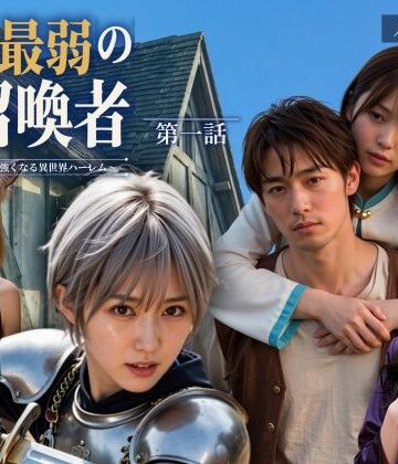 AIART REINA【史上最弱の召喚者 〜絶頂させるほど強くなる異世界ハーレム〜 第一話＜ノベルゲーム＞（実写系）】動画・アニメーション❤評価5.00