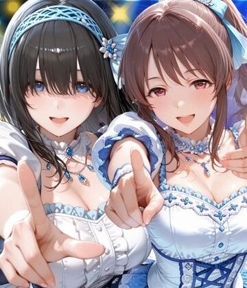 AI極楽クラブ【昼は清純アイドル夜は生オナホ生活 鷺●文香＆三●美優】ファンタジー❤評価