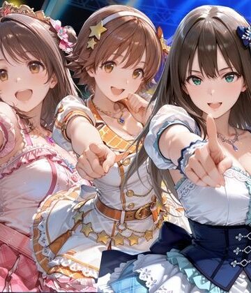 AI極楽クラブ【昼はアイドル夜は生オナホ生活渋●凛＆島●卯月＆本●未央】ファンタジー❤評価