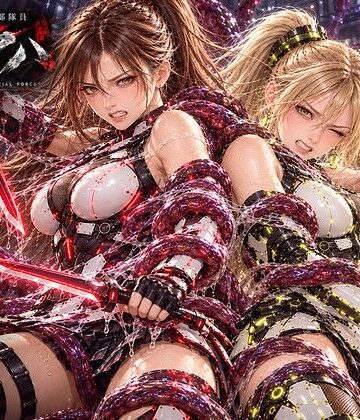 LUXE FILMS【対怪異特殊部隊員アヤハ 〜敗北した戦闘員は、怪人組織の苗床にされる〜【全敗北シーン動画付き】】拘束❤評価