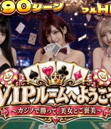 バーチャルむちむち屋【VIPルームへようこそ〜カジノで勝って、美女とご褒美〜】動画・アニメーション❤評価4.50